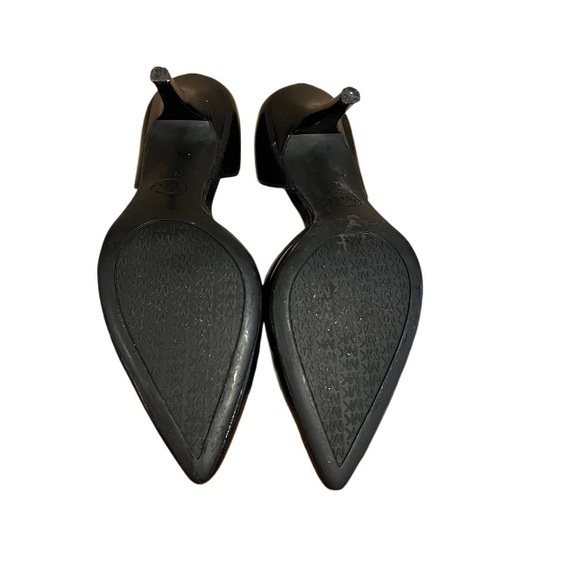 Michael Michael Kors FLEX D'ORSAY Black Leather Women's 7 1/2 ‎ Heels 3" - Picture 6 of 12